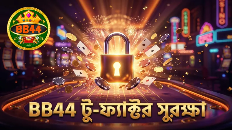 টু-ফ্যাক্টর অথেন্টিকেশন BB44 অ্যাকাউন্ট সুরক্ষায় সাহায্য করে