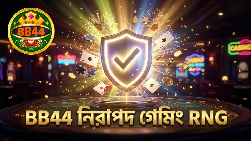 BB44 নিরাপদ গেমিংয়ের জন্য RNG নিয়ন্ত্রণ নিশ্চিত করে।