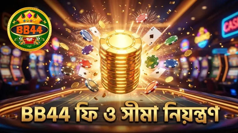 BB44 প্ল্যাটফর্মে স্বচ্ছ ফি ও বাজির সীমা নিয়ন্ত্রণ বাজির খরচ কমায়।