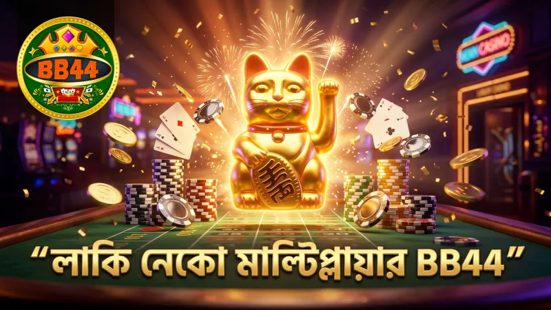 লাকি নেকো মাল্টিপ্লায়ার বাড়িয়ে খেলায় লাভ বাড়ায় BB44-এ