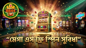 মেগা এস স্লটের ফ্রি স্পিন মাল্টিপ্লায়ারের কার্যকারিতা।