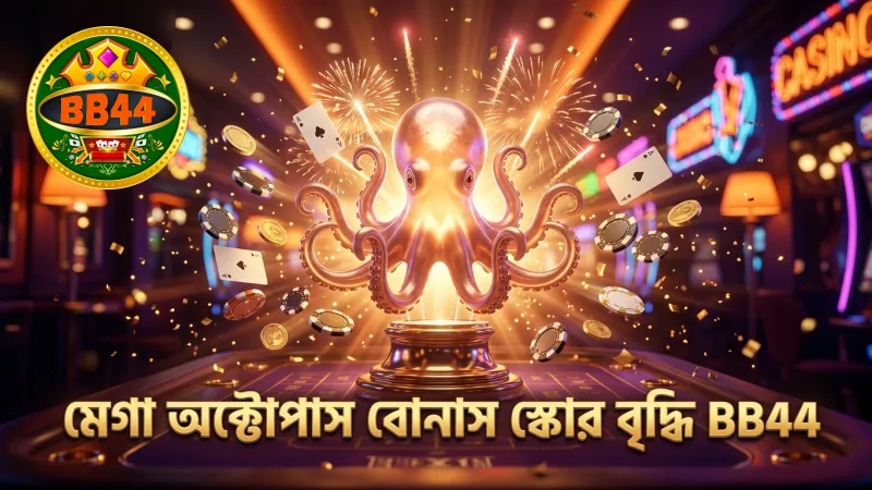 মেগা অক্টোপাস বোনাস সক্রিয় করে স্কোর বৃদ্ধি করা যায়