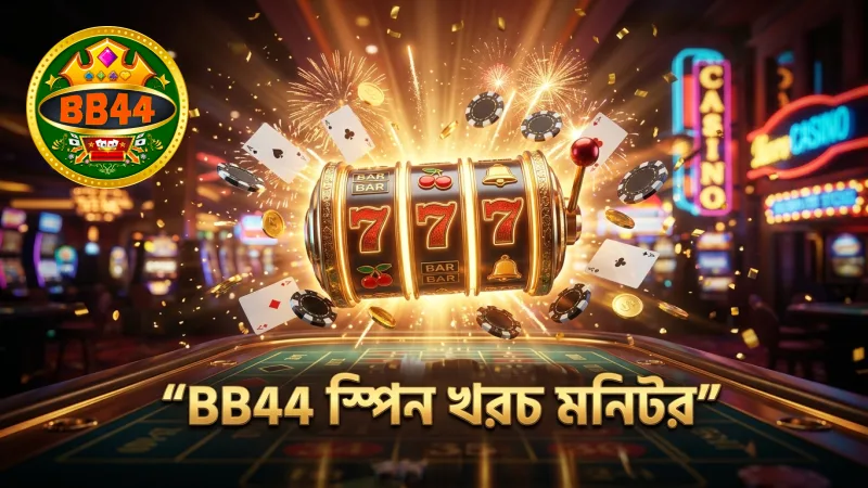 BB44 মানি কামিং স্লটে স্পিন খরচ মনিটর করুন