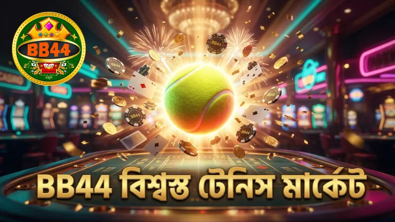 BB44 সেরা টেনিস মার্কেট বেটিংয়ের জন্য বিশ্বস্ত প্ল্যাটফর্ম।