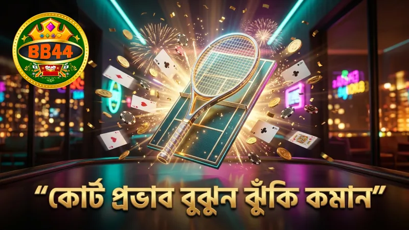 বিভিন্ন কোর্টের প্রভাব বুঝে বেটিং ঝুঁকি কমান।